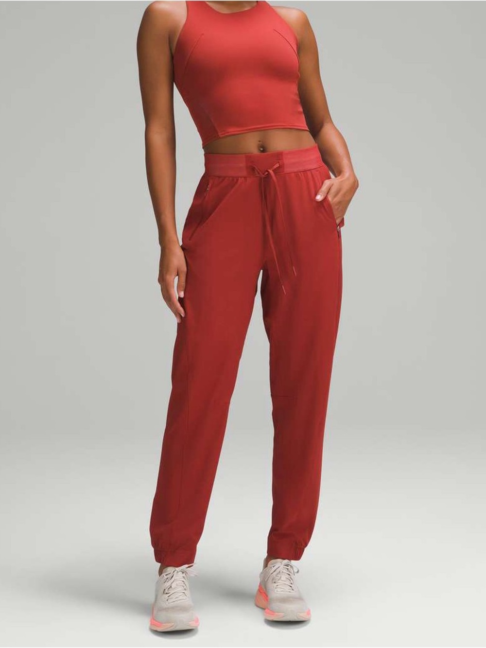 Lululemon License to Train High-Rise Pant - Terra Orange